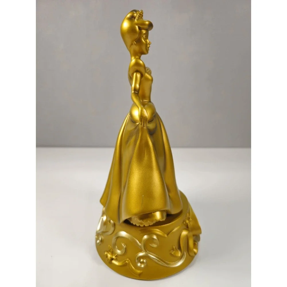 Disney Shopping Cinderella Gold Tone Statue Figurine Item 99364 Collectible